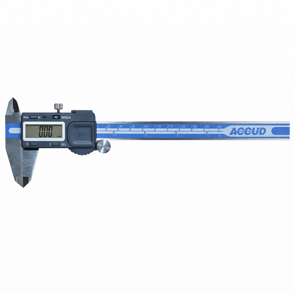 Calibrador digital con salida de datos Serie 111, 150 mm hasta 300 mm / 6 pulg hasta 12 pulg, ACCUD - 1