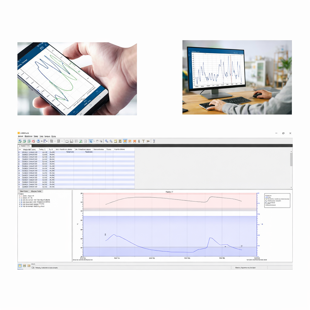 Registrador de temperatura y humedad con Bluetooth MX1101, 1% a 90%, Onset - 2