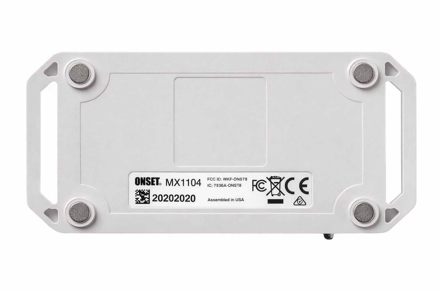 Data logger analógico de temperatura humedad lux MX1104, -20 a 70 °C, Onset - 2