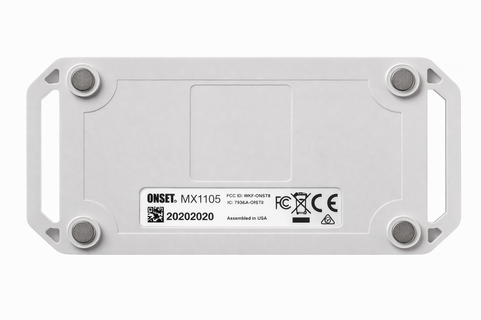 Data logger analógico de 4 canales con Bluetooth MX1105,-20 a 70 °C,Onset - 1