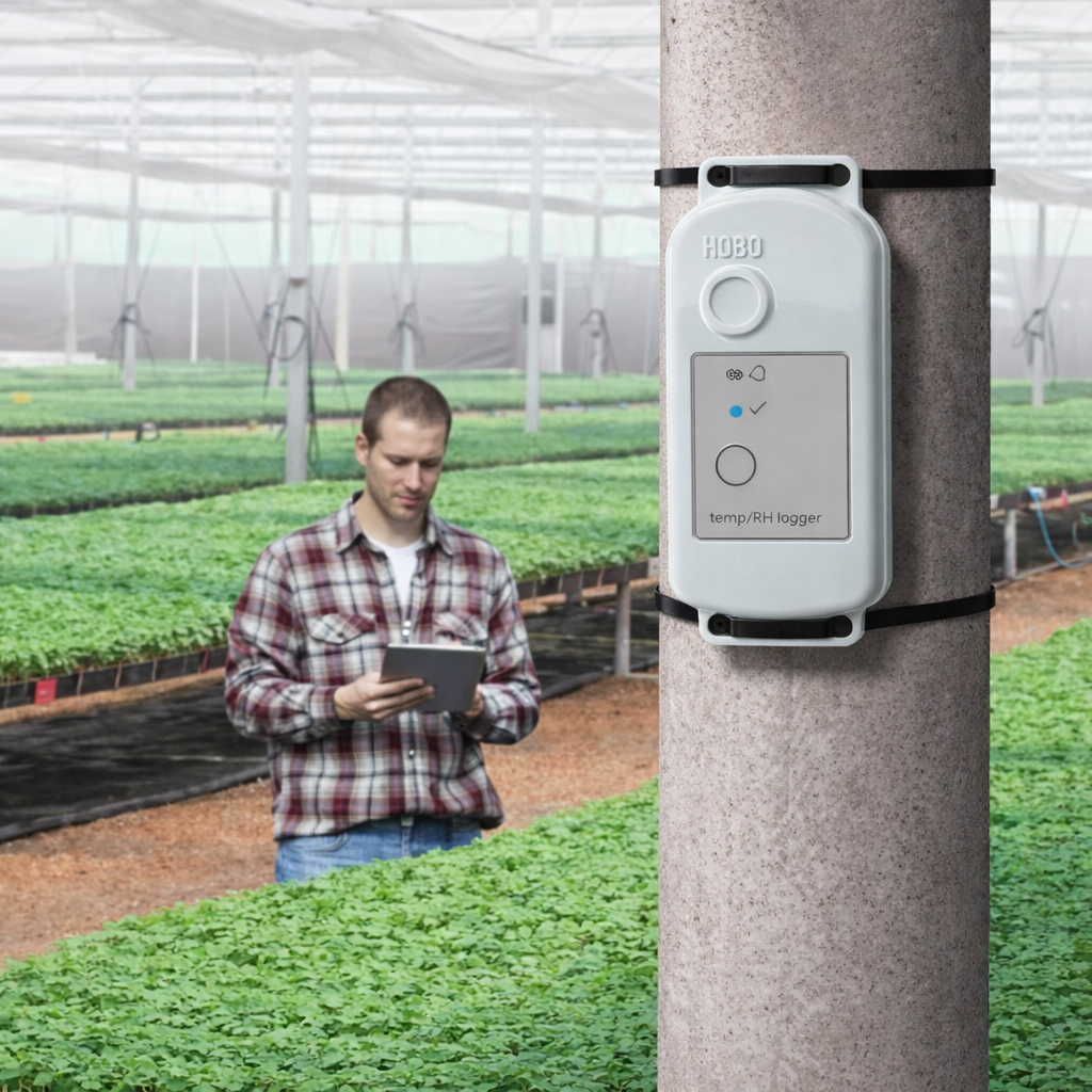 Termohigrómetro con sensor externo y Bluetooth MX2302A, 0 a 100% HR / -40 ° C a 70 ° C, Onset  - 4