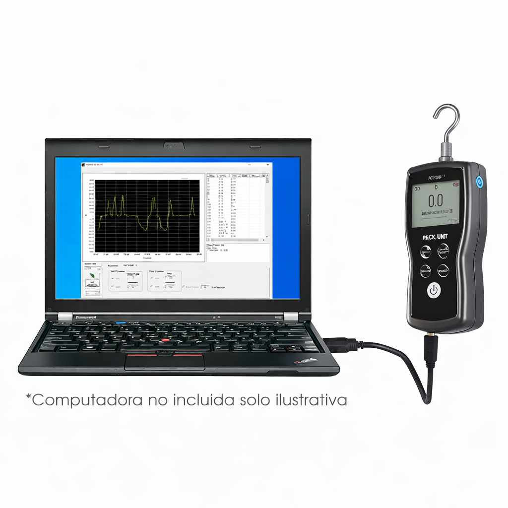 Dinamómetro digital ACC-SERIE DF, 10 N hasta 1000 N - 2