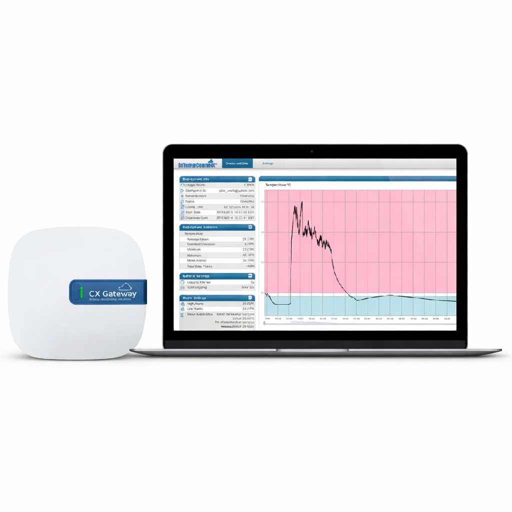 Data logger de temperatura con sonda en botella 5 ml CX402-T405, -40 a 100 °C, Onset - 2
