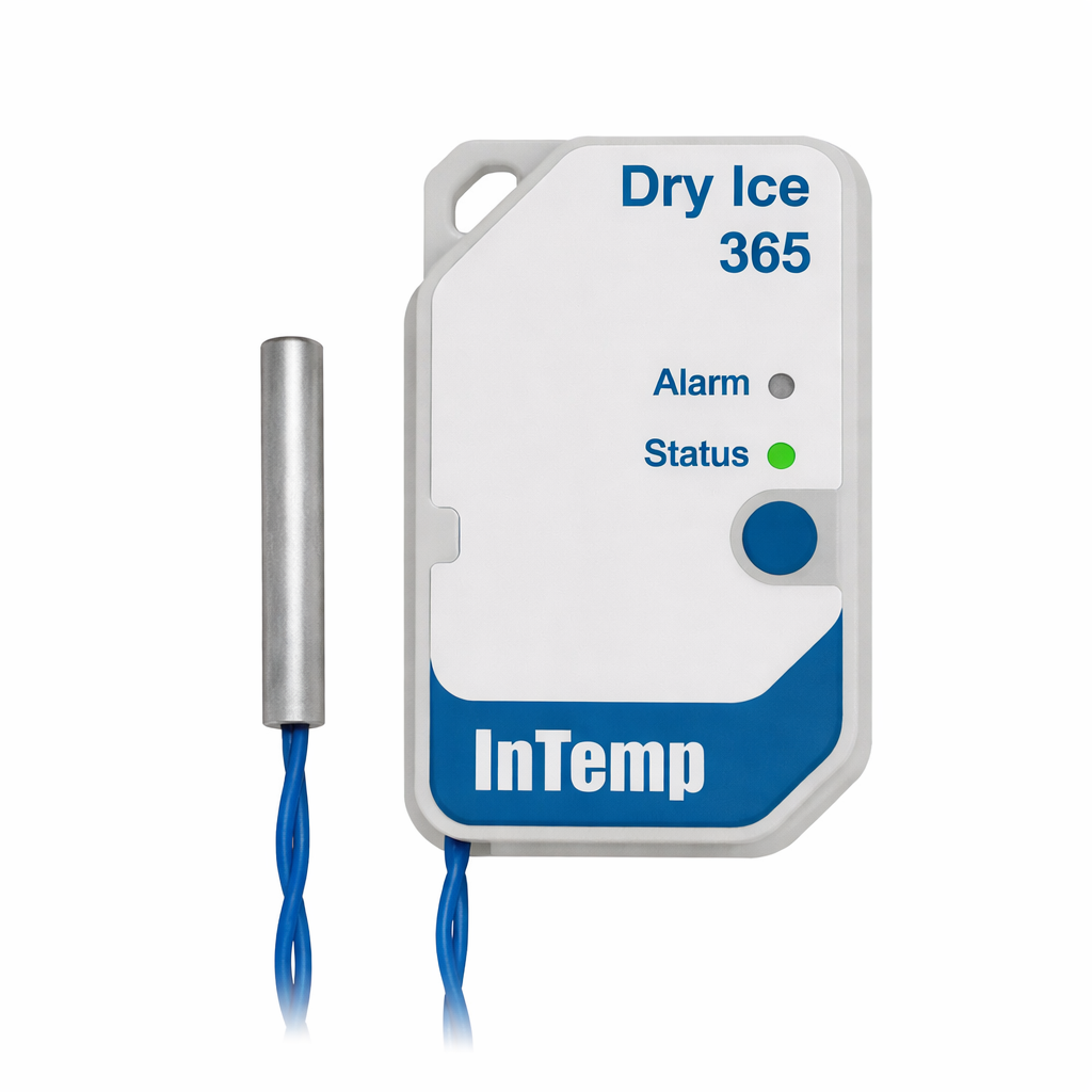 Data logger de uso múltiple InTemp Dry Ice CX603, -95 ° a 50 °C, Onset