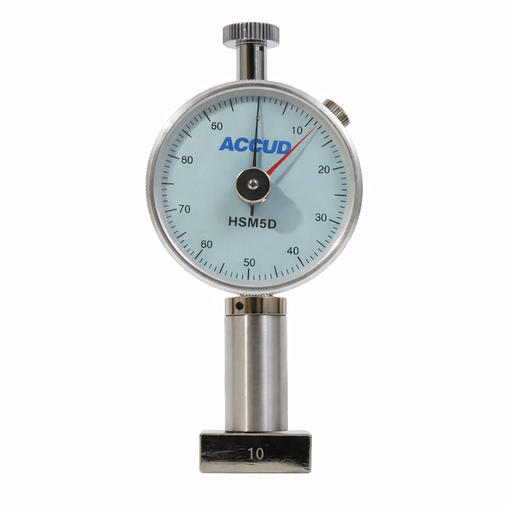 Durómetro analógico shore D HSM5D, 20 HD hasta 90 HD, ACCUD - 3