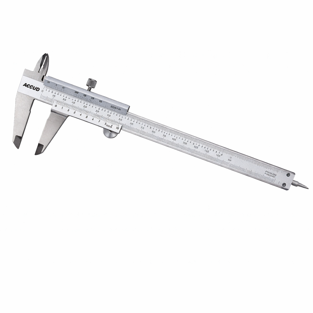 Vernier analógico con barra de profundidad Serie 120, 150 a 300 mm/6 a 12 pulg, ACCUD - 2