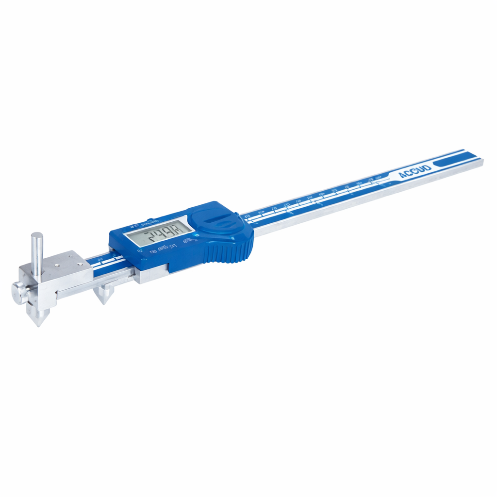 Calibrador de centros digital Serie 141, 10 hasta 300 mm o 0.4 hasta 12 pulg, ACCUD