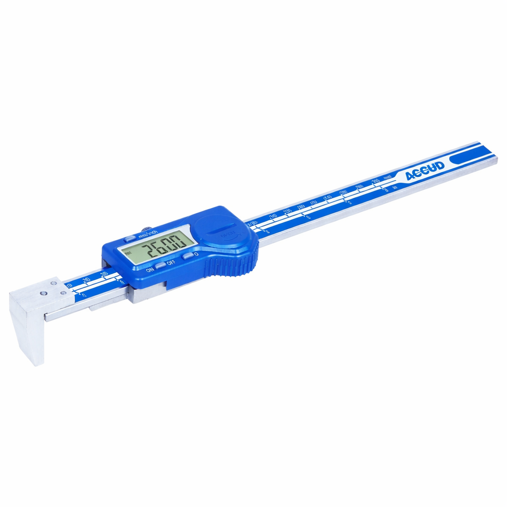 Calibrador de centros al borde digital Serie 147, 5 a 300 mm/0.2  a 12 pulg, ACCUD