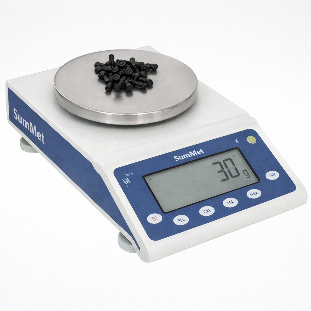 Balanza para laboratorio SM/5000/2G, 0 a 5000 g, 0.01 g, SumiMet - 2