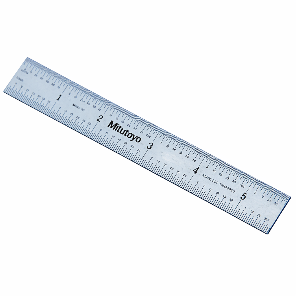 Reglas flexibles anchas Serie 182, 150 hasta 600 mm o 6 hasta 24 pulg, Mitutoyo