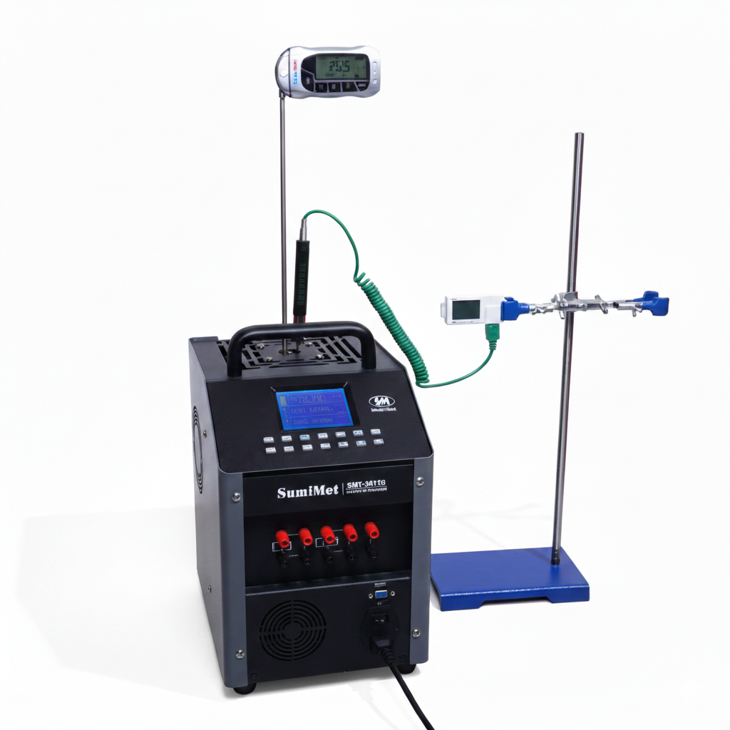 Calibrador de termometros de contacto SMT-30155, -30 ℃ a 155 ℃, SumiMet - 1