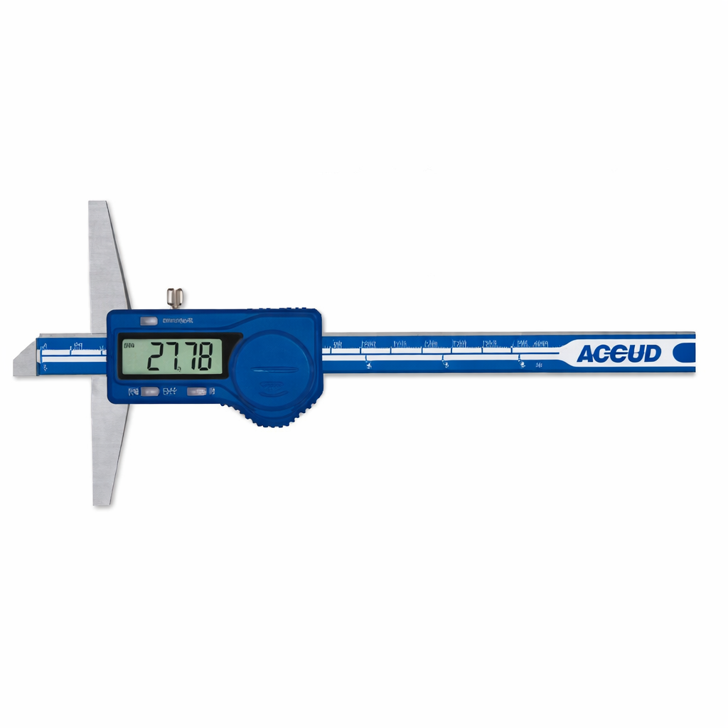 Calibrador de profundidad digital Serie 171, 150 a 500 mm / 6 a 20 pulg, ACCUD