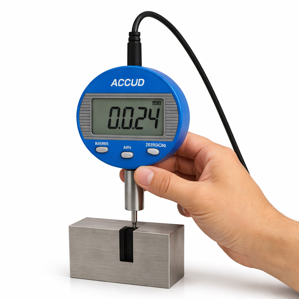 Medidor de profundidad digital Serie 299, 0 a 12.7 mm, ACCUD - 1