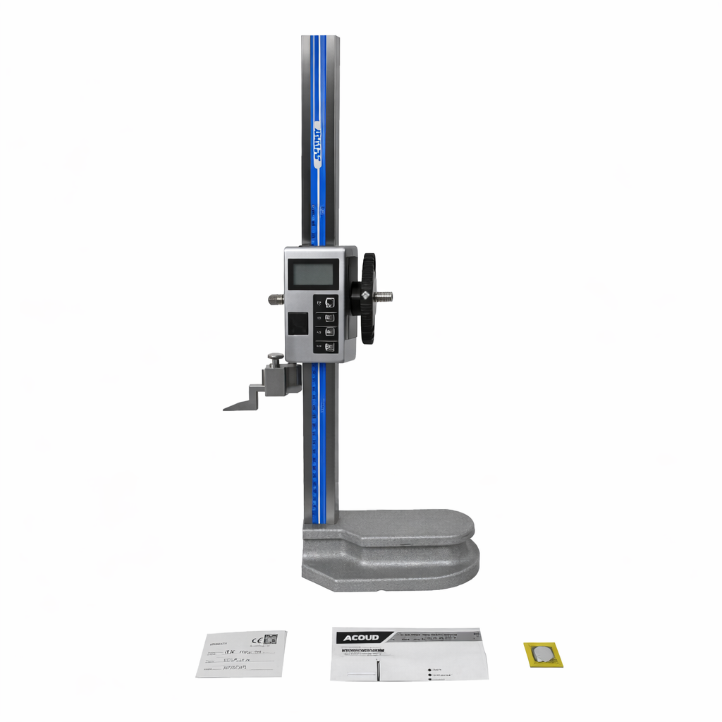 Medidor de alturas digital con palanca Serie 184, 0 a 600 mm o 0 a 24 pulg, ACCUD - 2