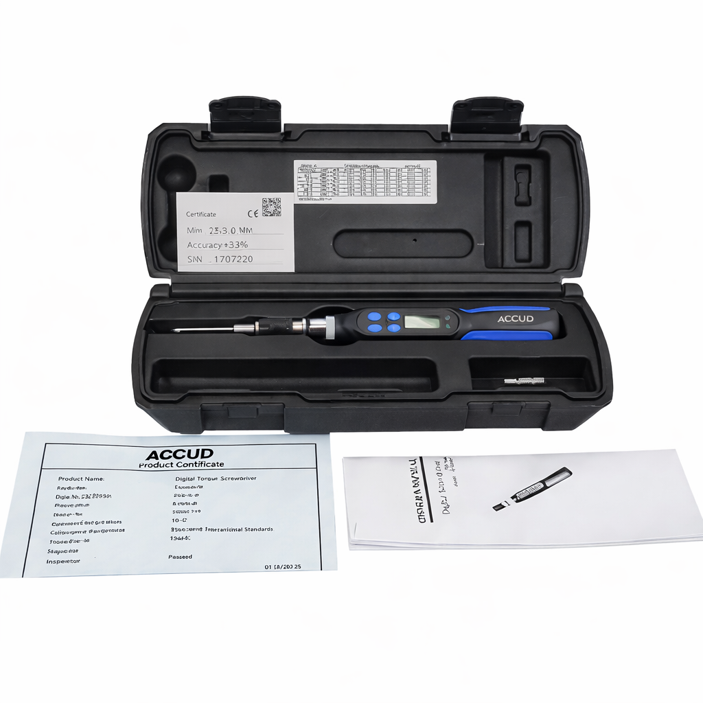 Destornillador dinamométrico digital ACCUD Serie TQ, 10 a 400 cN·m - 1