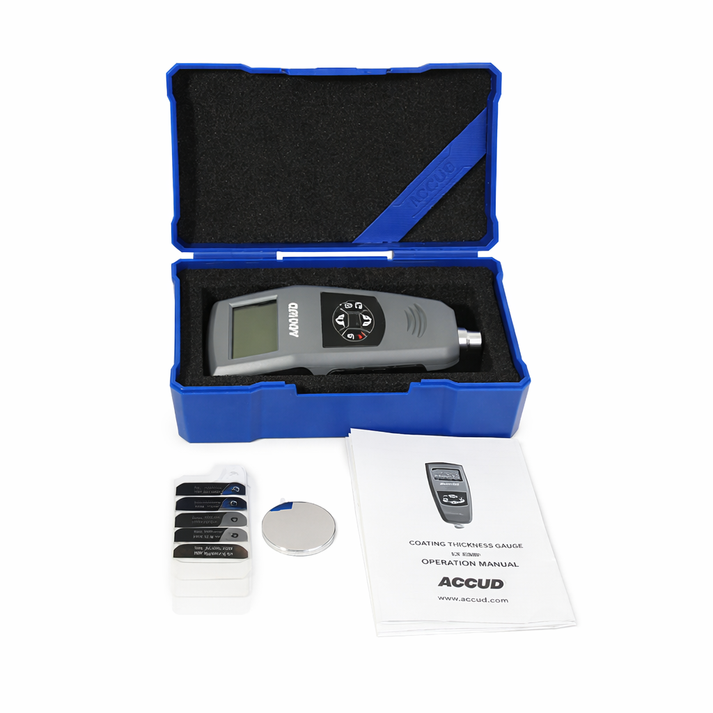 Medidor de espesor de revestimiento CF1250, 0 a 1250 µm, ACCUD - 2