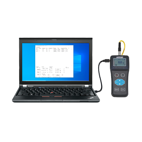 Medidor de espesor de revestimiento digital CN1500, 0 a 1500 µm, ACCUD - 2