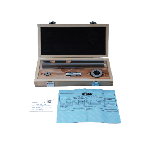 Set de bloques patrón para calibracion Serie 517,30 a 243.5 mm, ACCUD - 4