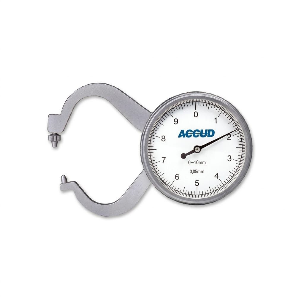 Medidor de espesores Serie 451, 0 a 10 mm, ACCUD