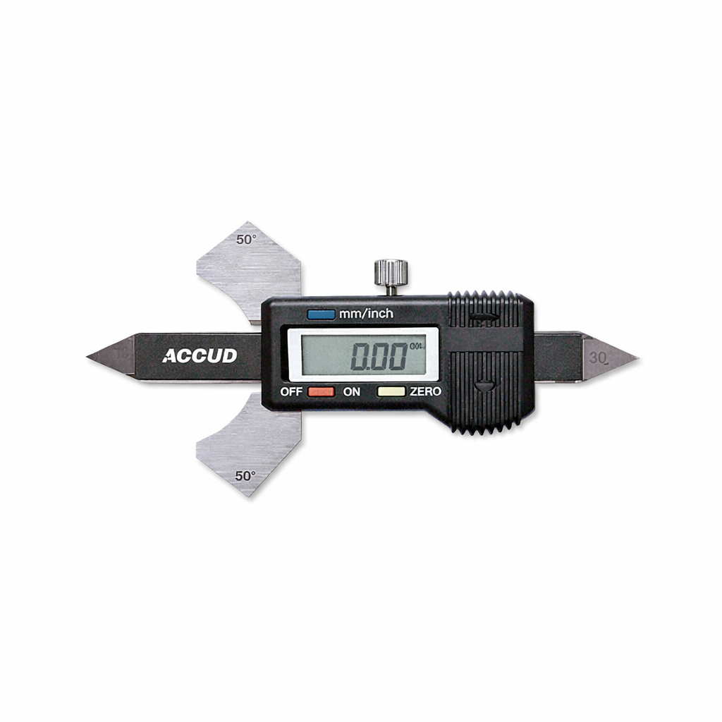 Calibrador digital de soldadura Serie 970, 0 a 20 mm ó 60 a 90°, ACCUD