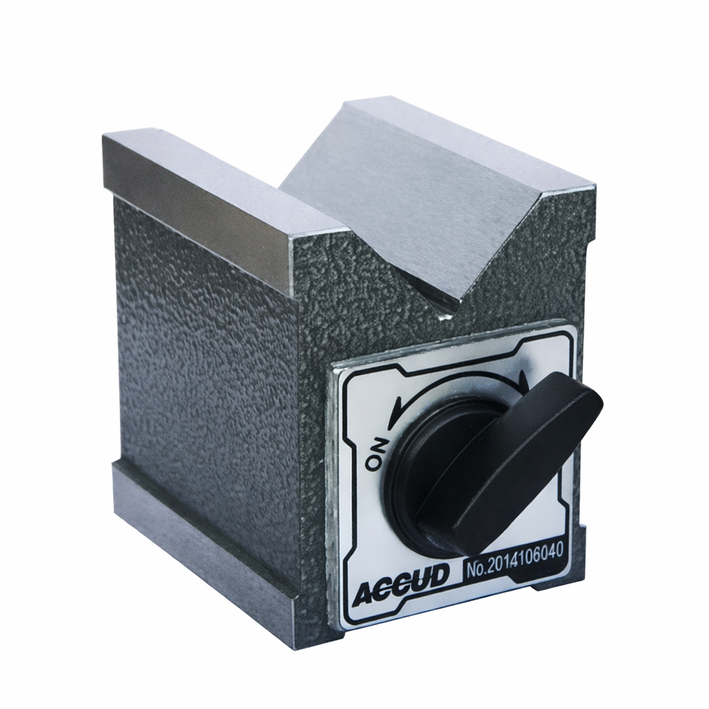 Bloque en v magnético Serie 633, 6 a 44 mm, ACCUD