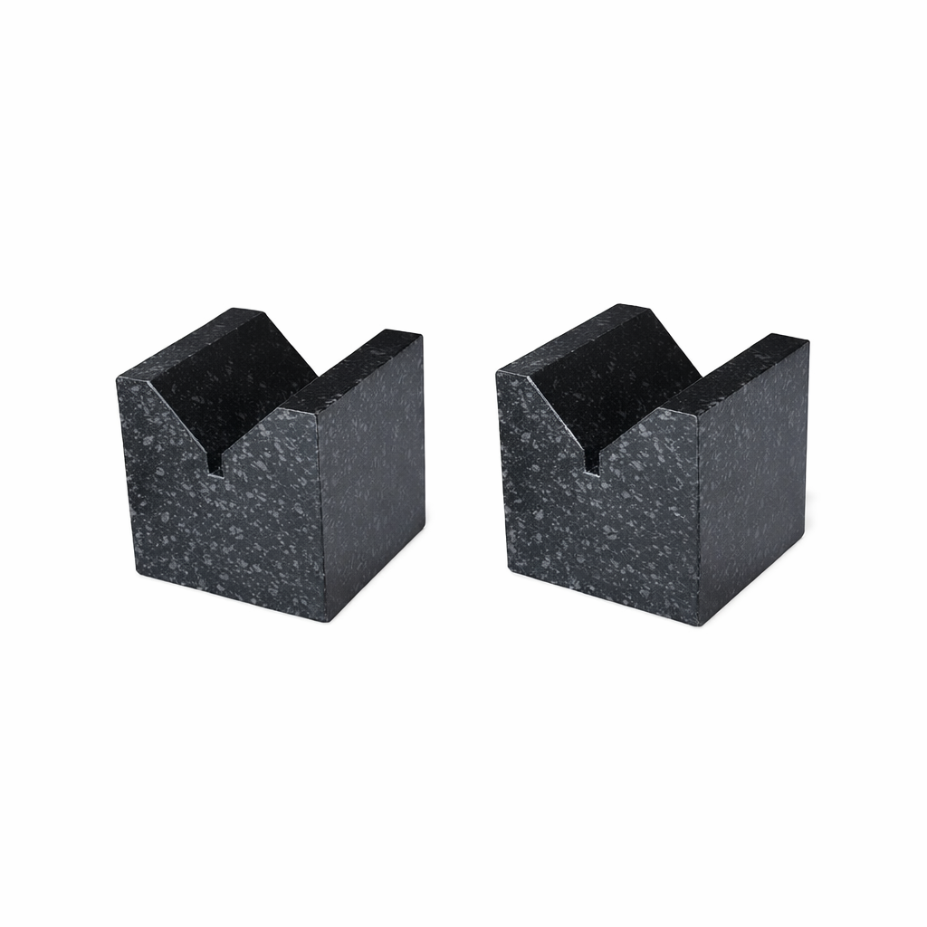 Juego de bloques de granito en v Serie 631, 6 a 99 mm, ACCUD