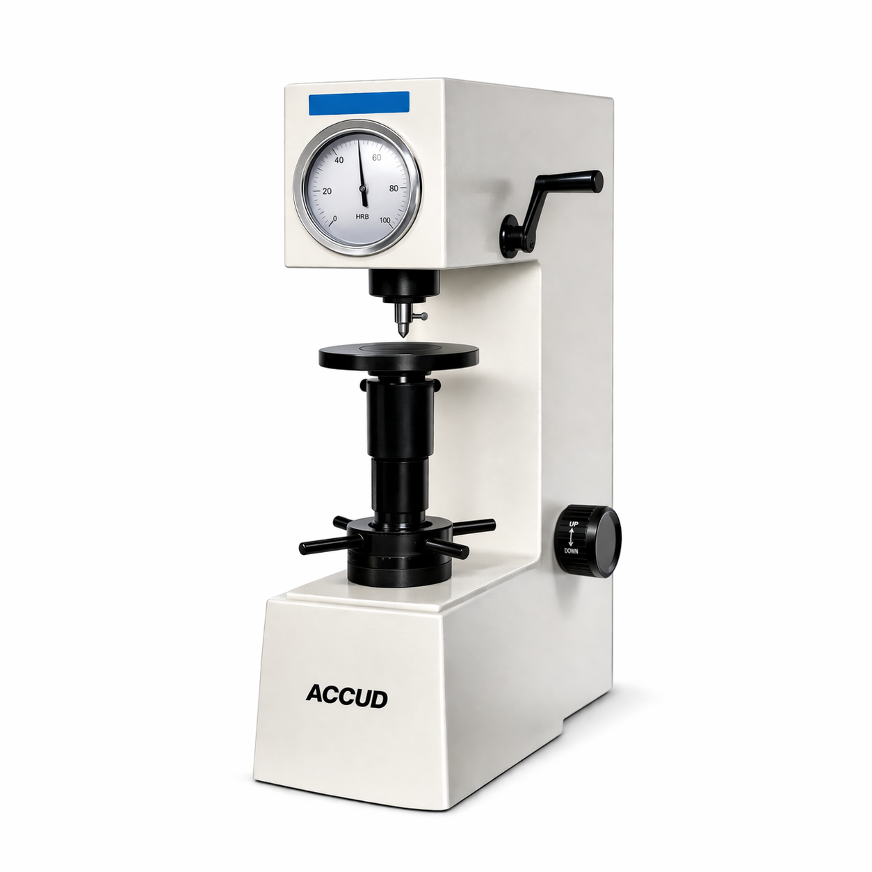 Probador de dureza Rockwell Brinell y Vickers, RBV150C, ACCUD 