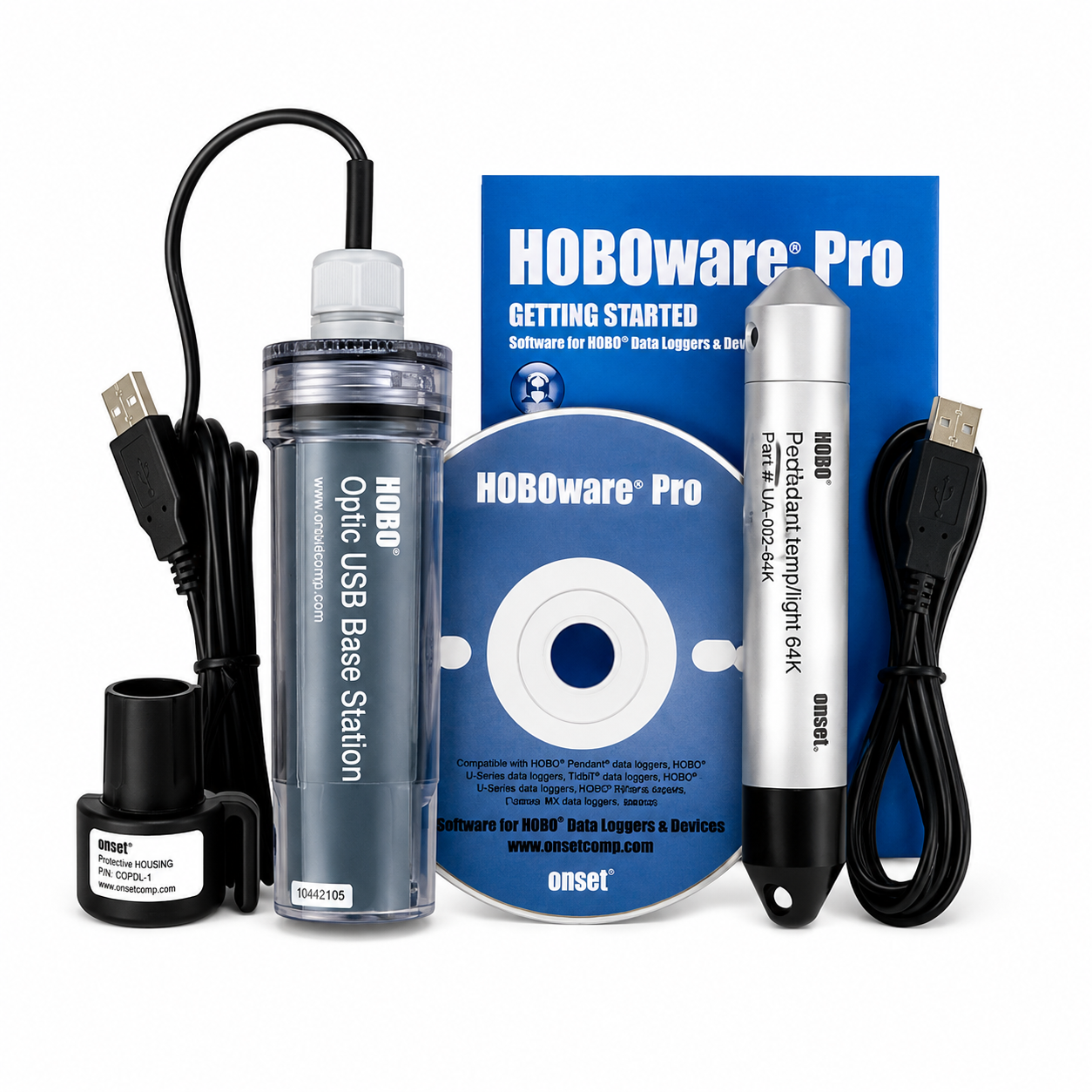 Kit de registro de nivel de agua HOBO KIT-S-U20-02