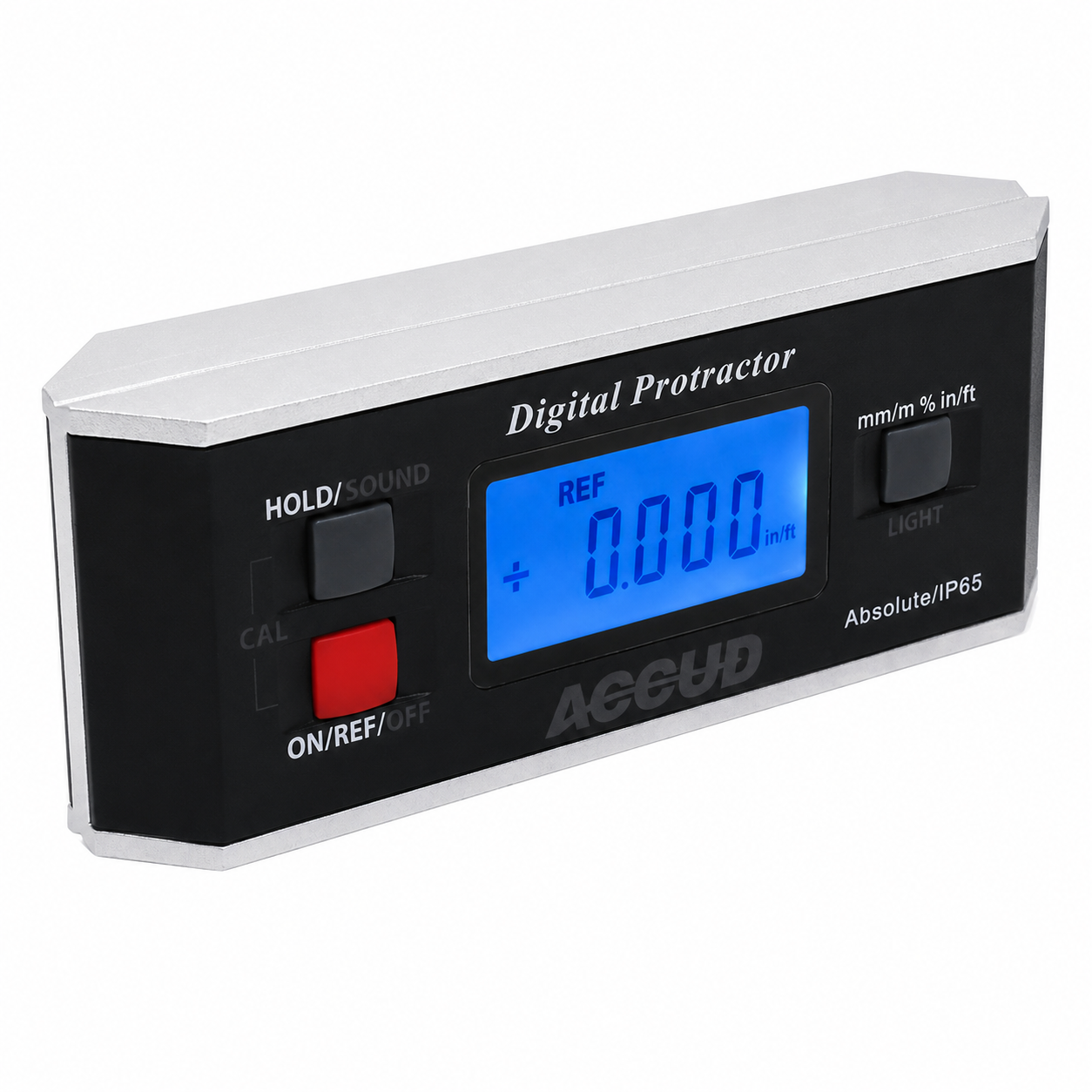 Transportador digital profesional 722-360-01, 0 a 360º, ACCUD