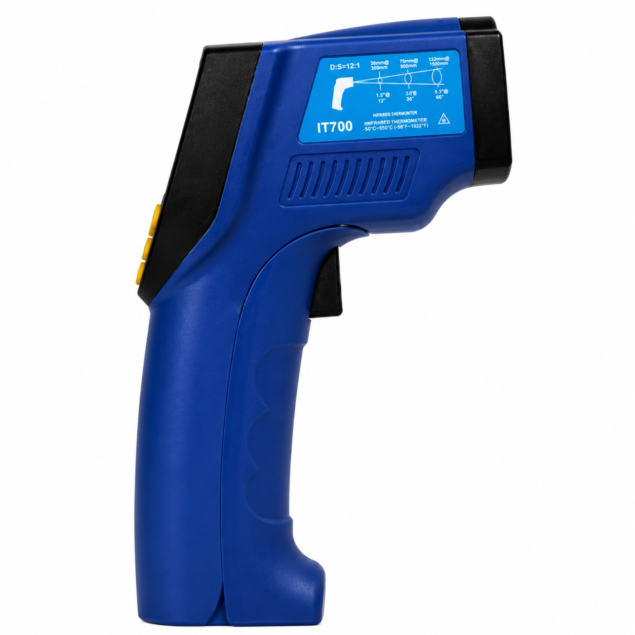 Termómetro infrarrojo digital tipo pistola IT700, -50 a 700°C ACCUD  - 3