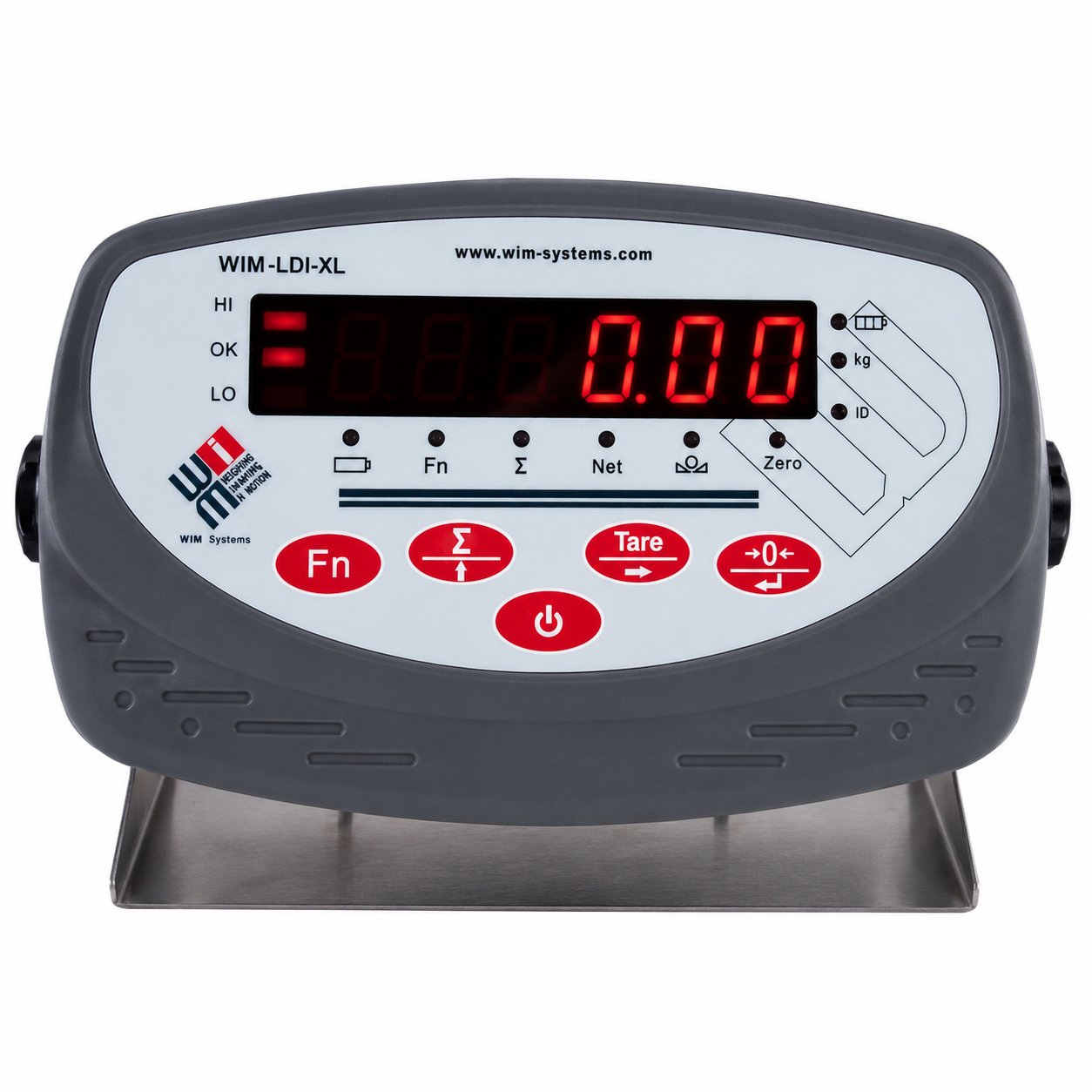 Indicador de peso para bascula digital WIM-LDI-XL,  WIM SYSTEM