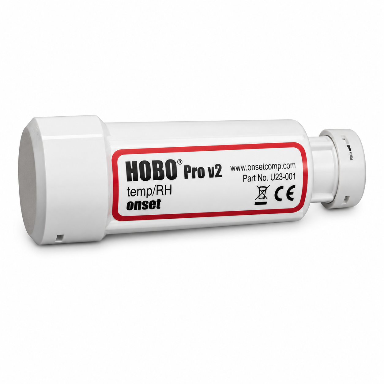 Registrador de temperatura y humedad relativa U23 Pro v2, -40 a 70 ° C ,Onset.