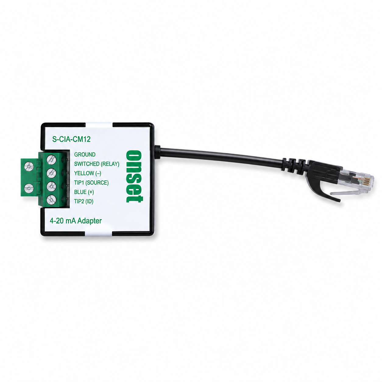 Adaptador de entrada de corriente de 4–20 mA Onset S-CIA-CM14