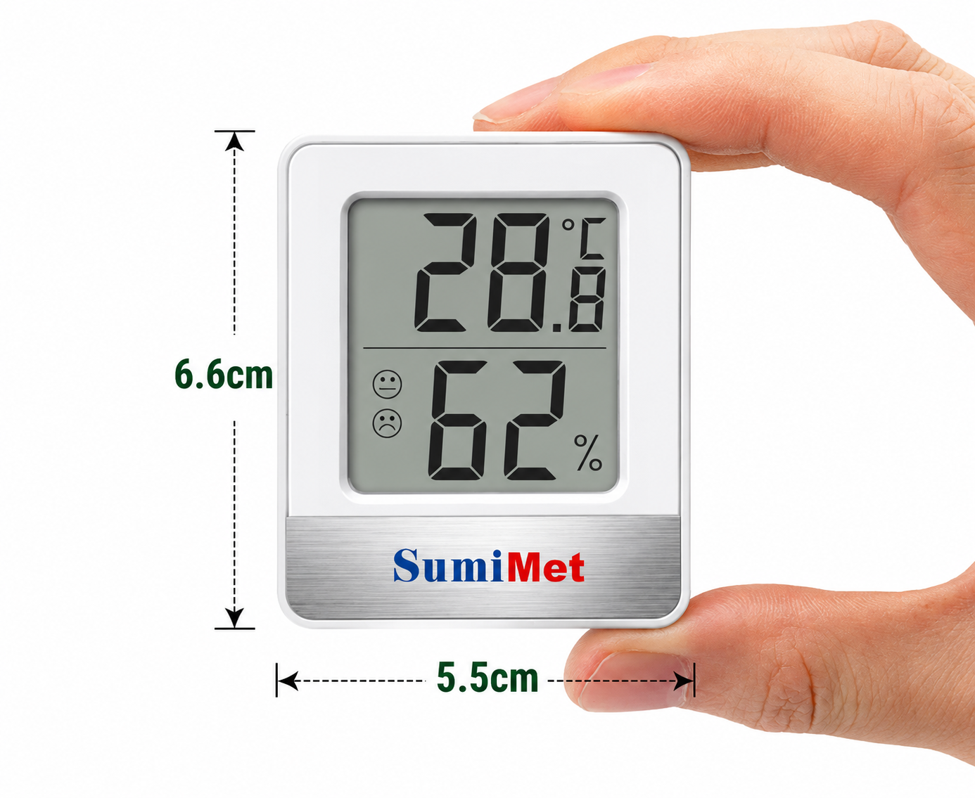 Termohigrómetro Ambiental THPRTP49, -50 a 70° C y 10 a -99 % H.R., SumiMet - 1