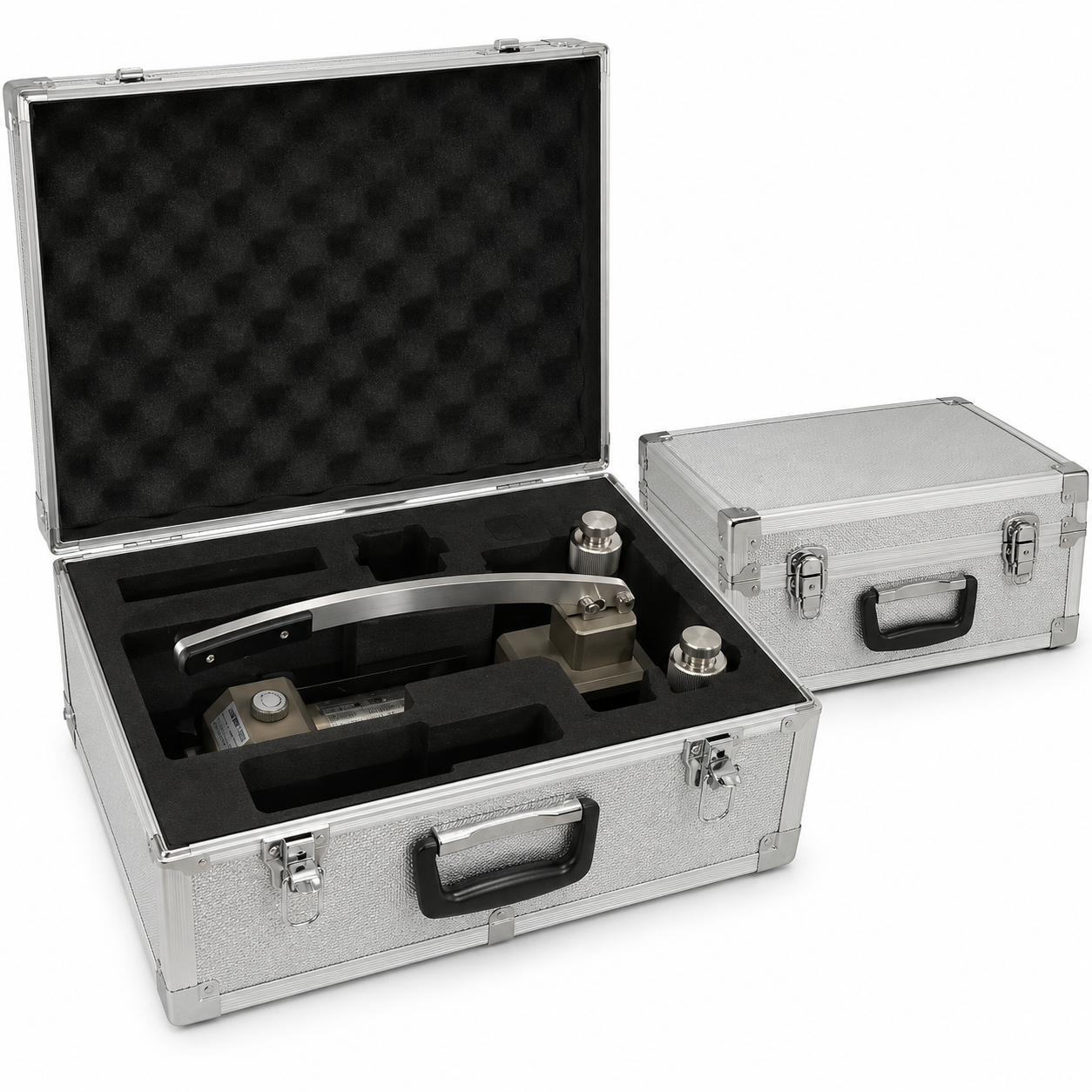 Bomba de presión para calibración de manómetros fluido aceite, de 0 a 36,000 psi, SumiMet - 1