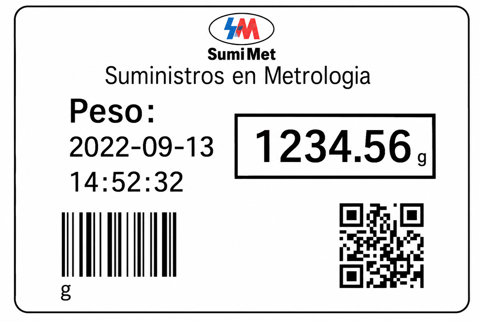 Impresora térmica para balanza SM/DLP-50,SumiMet  - 1