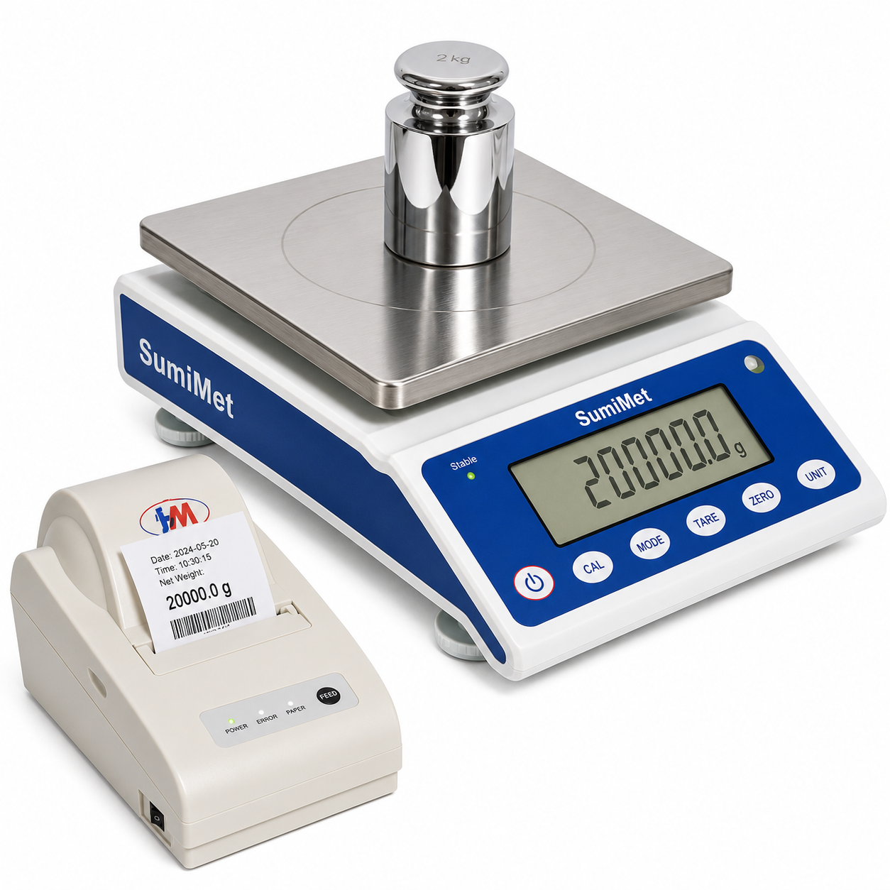 Impresora térmica para balanza SM/DLP-50,SumiMet  - 3