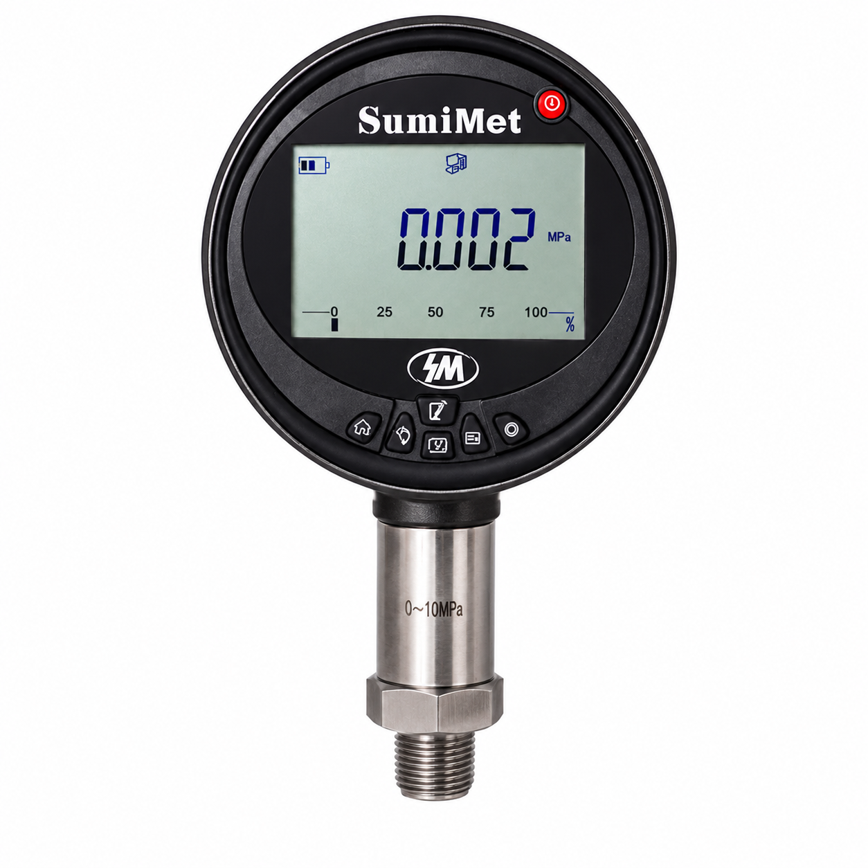 Manómetro Patrón de Alta Exactitud Serie SMP-700, -1 a 250 bar, SumiMet