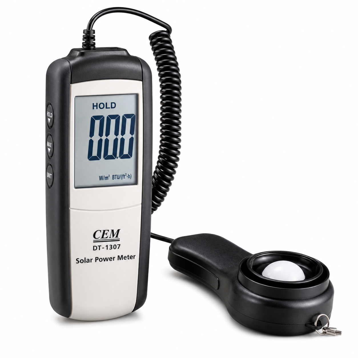 Medidor de radiación solar profesional CMDT/1307, 1999w / m2, CEM