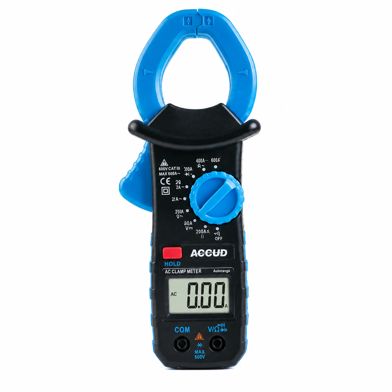 Pinza amperica AC/DC digital DCM600, ACCUD