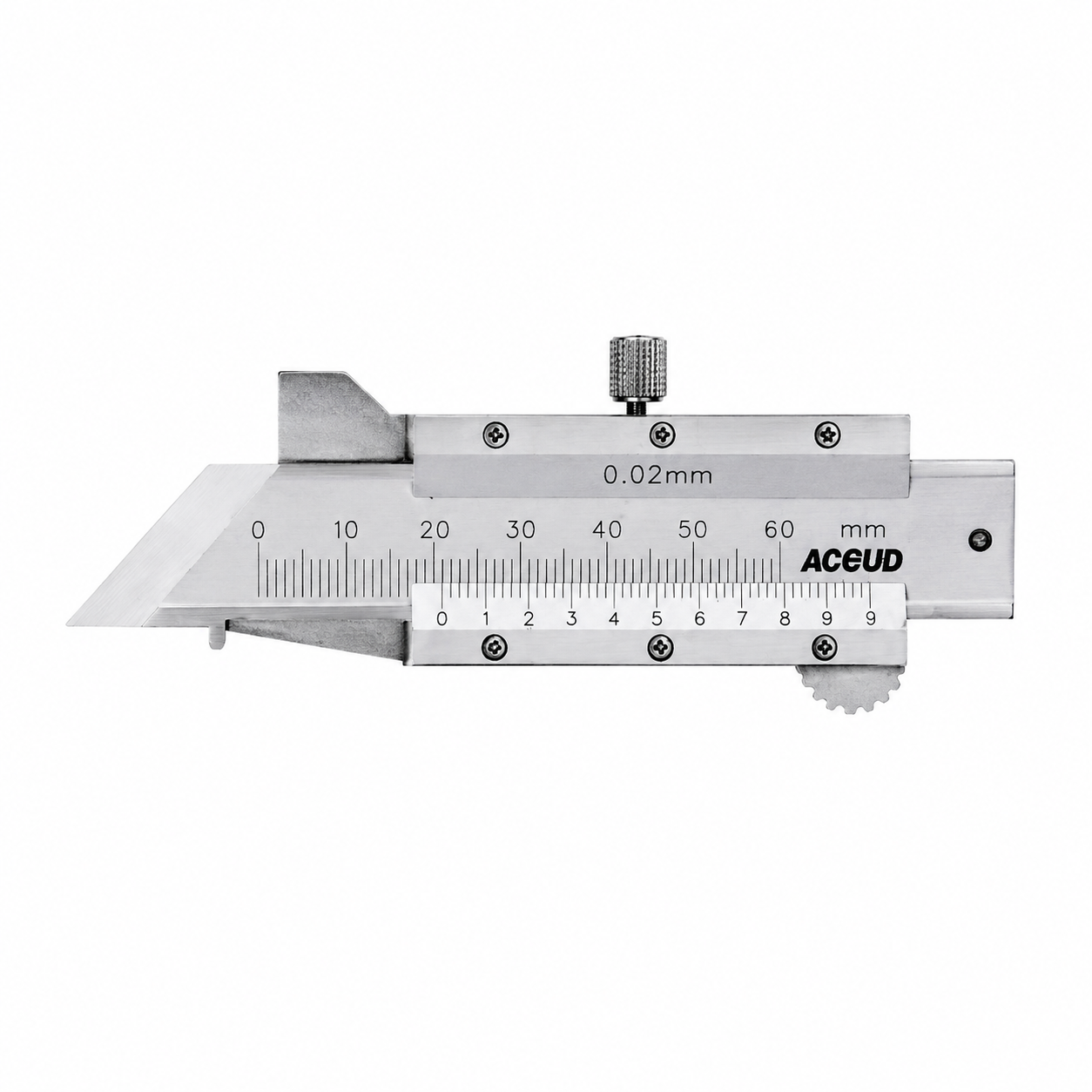 Medidor de chaflán ACCUD 160-001-11, 45°, 0 a 6 mm