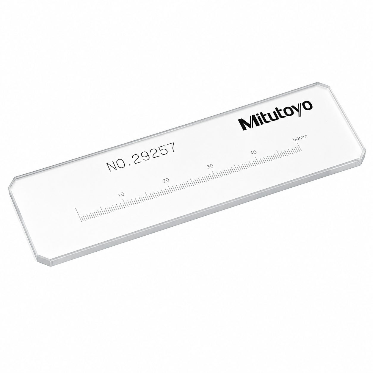 Escalas patrón Mitutoyo Serie 172 para comparadores ópticos: 50 mm, 80 mm o 2 pulgadas