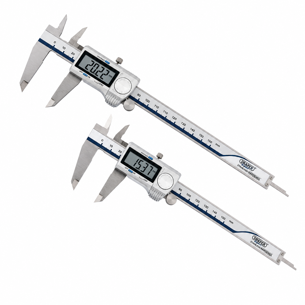 Calibradores Mitutoyo ABSOLUTE Serie 500 resistentes a refrigerantes IP67, 150 a 300 mm