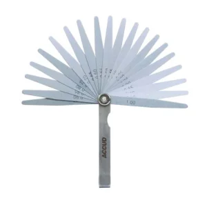 Medidor de espesores lainas Serie 912, 0.02 a 1.00 mm, ACCUD - 1