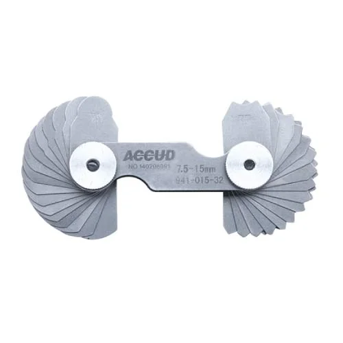 Calibrador de radio, 1 mm hasta 25 mm, ACC-SERIE 941