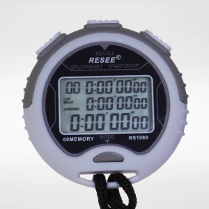 Cronómetro digital profesional RE-RS1060, 1/100 segundos - 4