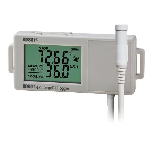 Registrador de humedad y temperatura, 1% a 95%, Onset, HOBO, UX100-0011A