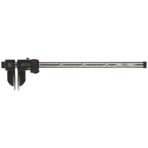 Calibrador de fibra de carbón a prueba de refrigerantes con puntas intercambiables, de 0.5 hasta 80 pulg, Mitutoyo, serie 552