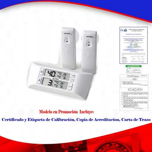 Termómetro digital para refrigeradores y congeladores Calibrado , SM986