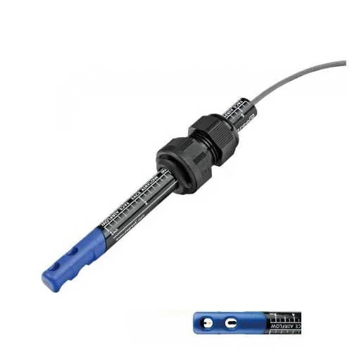 Sensor de velocidad para nodos Hobo serie ZW, de 0.15 hasta 20 m/s, Onset, serie T-DCI-F300-1x3